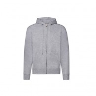 Klassischer kapuzenpulli mit reißverschluss picture