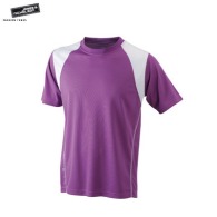 Atmungsaktives Herren-T-Shirt mit kurzen Ärmeln