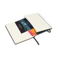 Notizblock aus elfenbeinfarbenem papier mit festem einband picture