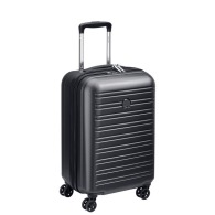 KOFFER TROLLEY KABINE BUSINESS ERWEITERBAR 4 DOPPELRÄDER 55 CM - PC SCHUTZ 17