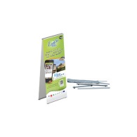 VISU-STAND FIX H.200 x B.100 cm DOUBLE FACE