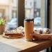 Mug isotherme leakproof 410ml WOOD YOU Geschäftsgeschenk