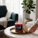 Bougie en jarre 430g 65H, Saint-Valentin Werbung