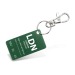 Porte-clés plaque aluminium - P.U.H.T sérigraphie 1 couleur, plaque métal Werbung