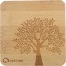 Untersetzer aus Holz Geschäftsgeschenk