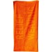 Baumwollserviette 100x180cm Relief - cottonland® - 400gsm - Farbe Weiß Geschäftsgeschenk