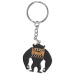 Porte-clés en fer - 30 mm, porte-clés en métal sur-mesure Werbung