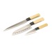 Set 3 couteaux style japonais, couteau de cuisine Werbung