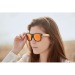 Sonnenbrille aus Kunststoff und Bambus, Sonnenbrille Werbung