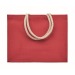 Bunte Tasche aus Jute 43x34cm Geschäftsgeschenk