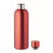 Flasche aus recyceltem Edelstahl, Feldflasche aus Metall Werbung