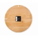 ESFERE Round shape bamboo wall clock Geschäftsgeschenk