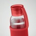 Flasche aus recyceltem Glas 500 ml, Flasche Werbung