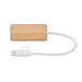 Hub USB 3 ports en bambou, Hub Werbung
