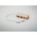 3-Port-USB-Hub aus Bambus Geschäftsgeschenk