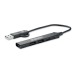 CURRENT - USB-Hub mit 4 Anschlüssen 19 cm Geschäftsgeschenk