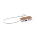 UBAH - Hub USB 4 ports 27,5 cm Geschäftsgeschenk