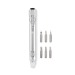 TUBULAR - Stylo multi-outils recyclé, stylo lampe Werbung