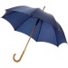 23"-Regenschirm mit automatischer Öffnung, Griff und Stock aus Holz Geschäftsgeschenk