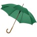 23"-Regenschirm mit automatischer Öffnung, Griff und Stock aus Holz, automatischer Regenschirm Werbung