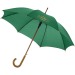 23"-Regenschirm mit automatischer Öffnung, Griff und Stock aus Holz Geschäftsgeschenk
