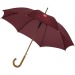23"-Regenschirm mit automatischer Öffnung, Griff und Stock aus Holz Geschäftsgeschenk