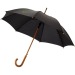 23"-Regenschirm mit automatischer Öffnung, Griff und Stock aus Holz, automatischer Regenschirm Werbung