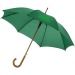 23"-Regenschirm mit automatischer Öffnung, Griff und Stock aus Holz Geschäftsgeschenk