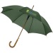 23"-Regenschirm mit automatischer Öffnung, Griff und Stock aus Holz, automatischer Regenschirm Werbung