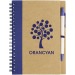 Recyceltes Notizbuch mit Stift Priestly, Notizbuch mit Stift Werbung