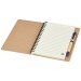 Recyceltes Notizbuch mit Stift Priestly, Notizbuch mit Stift Werbung