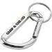Schlüsselanhänger mit Karabiner Timor, Karabinerhaken Werbung