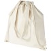 Sac à dos en coton 240g/m² avec cordon de serrage Eliza 6L, Made in France Werbung
