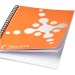 Cahier Desk-Mate® à spirales A4 avec couverture PP, cahier Werbung