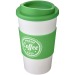 Gobelet isolant Americano® 350ml avec bandeau antidérapant, Mug de voyage isolant Werbung