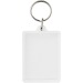 Porte-clés C1 rectangulaire Vito, Porte-clés à fenêtre avec insert Werbung
