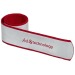 Reflektierendes Schnapparmband, Leuchtarmband Werbung