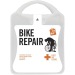 Fahrrad-Reparaturset mit Bandagen und Tüchern, Notfallapotheke Werbung