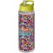 Flasche 85cl mit einziehbarem Strohhalm, Flasche Werbung