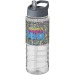 Flasche 75cl mit Strohhalm, diverse Feldflasche Werbung
