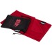 Erfrischendes Sporthandtuch aus recyceltem PET Raquel mit Tasche, Sporthandtuch Werbung