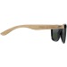 Lunettes de soleil polarisées miroir Hiru en rPET/bois dans coffret cadeau, objet écologique Werbung
