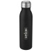 Bouteille de sport Harper 700ml en acier inoxydable avec boucle métallique, objet écologique Werbung