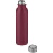 Bouteille de sport Harper 700ml en acier inoxydable avec boucle métallique, objet écologique Werbung
