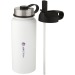 Bouteille de sport isotherme Supra 1L avec couche de cuivre et 2 couvercles Geschäftsgeschenk