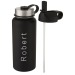 Bouteille de sport isotherme Supra 1L avec couche de cuivre et 2 couvercles, bouteille isotherme  Werbung