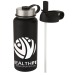 Bouteille de sport isotherme Supra 1L avec couche de cuivre et 2 couvercles Geschäftsgeschenk