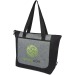 Sac shopping Reclaim recyclé GRS bicolore à fermeture éclair de 15L, Sac shopping durable Werbung