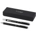 Ensemble-cadeau stylo bille et stylo roller Lucetto en aluminium recyclé, Parure avec stylo plume Werbung