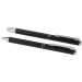 Ensemble-cadeau stylo bille et stylo roller Lucetto en aluminium recyclé, Parure avec stylo plume Werbung